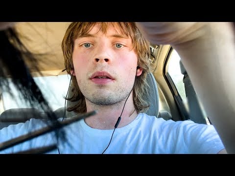 Haircut in My Car ASMR