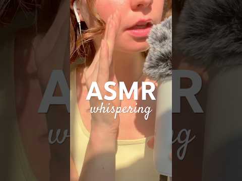 relaxing whispering and mouth sounds #asmr 😴