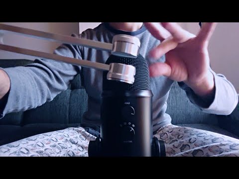 ASMR Tuning Fork, Hand Sounds & Tapping (no talking)