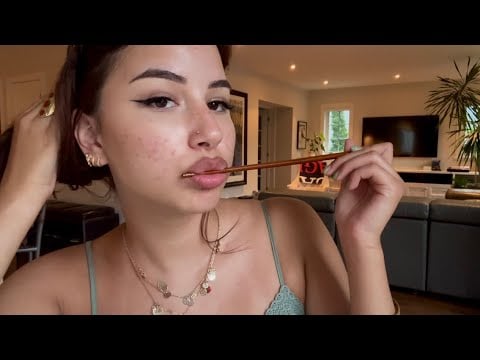ASMR | Nibbles & Noms On Chopstick (Mouth Sounds for Sleep)