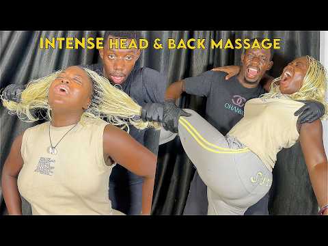 ASMR💫AGGRESSIVE HEAD SCALP SCRATCH, EAR CLEANING MASSAGE  & BONE CRACKING 4 DEEP SLEEP & RELAXATION