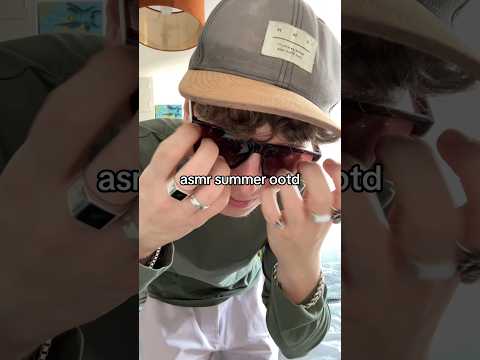 ASMR summer outfit OOTD