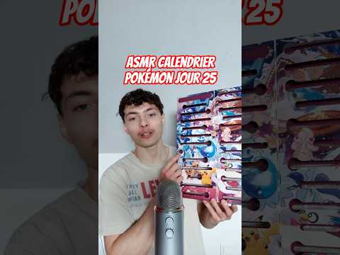 asmr calendrier de l'avent Pokémon jour 25