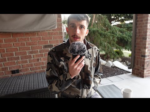 ASMR Whispered Ramble Outside With a Hot Drink (30 Minute Ramble)