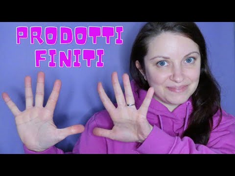 🧴PRODOTTI FINITI E TANTO WHISPERING🧴ASMR ITA