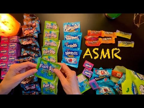 Sorting & Counting Halloween Candy 🎃ASMR