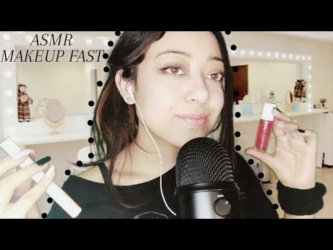 ASMR | MAQUILLAJE MUY MUY RÁPIDO 💖 (asmr visual)