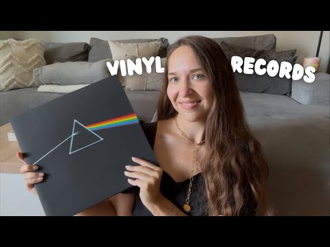 ASMR Vinyl Record Collection 💿🎶 (Whispers, Tapping, Scratching, Tracing)