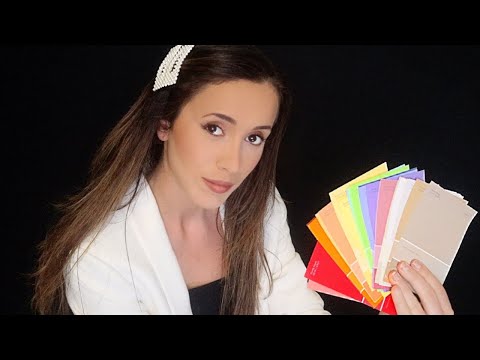 ASMR INTERIOR DESIGNER RP | Paint Samples, Soft Spoken, Personal Attention...