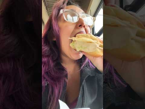 JIMMY JOHNS ASMR | beach club sandwhich eating sounds