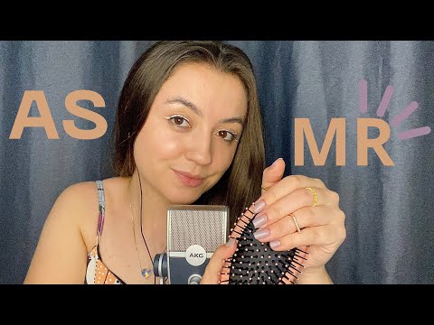 ASMR DURMA ENQUANTO CUIDO DA SUA PELE E CABELO | COM MUITOS SONS DE BOCA, TAPPING E GATILHOS 🧠🥰