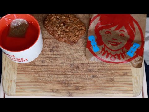 Wendy's Oatmeal Bar ASMR Eating Sounds