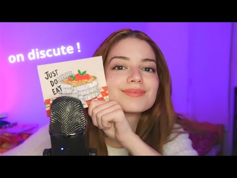 1H30 d'ASMR : triggers et blabla proches pour dormir ! (on discute + FAQ)