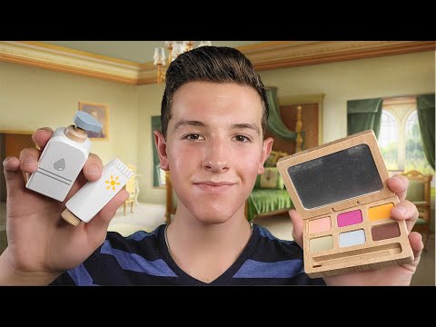 ASMR Kind Rich Friend Pampers You with Wooden Products After a Breakup (You were cheated on)