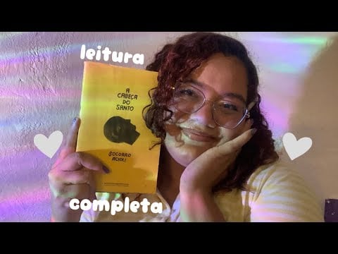 ASMR LEITURA COMPLETA de A CABEÇA DO SANTO 😍💕