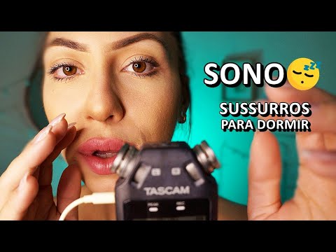 SUSSURRANDO NO SEU OUVIDO | TÉCNICAS de ASMR PARA DORMIR!