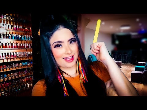 ASMR: MANICURE FOFOQUEIRA!