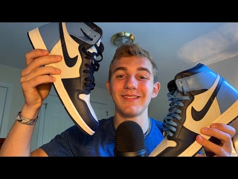 Asmr with INSANE sneakers 1:1 replica shoes asmr shoe collection 👟