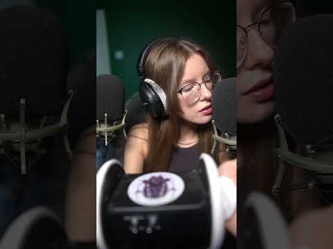 ASMR with 3 Mics! #asmr #shorts #mouthsounds #3dio #relax #tingles