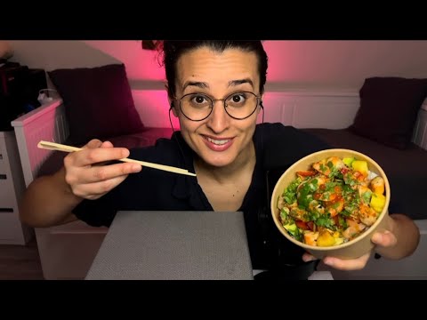 ASMR | DÉGUSTATION POKE BOWL 🍣