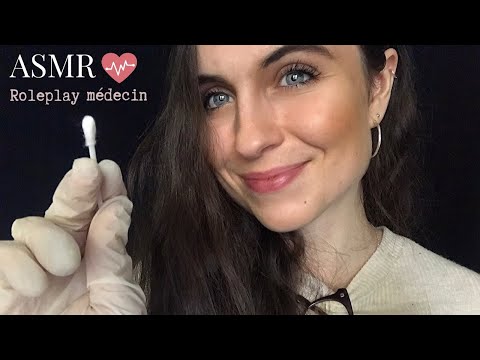 ASMR FRANCAIS 🌙 - Ton médecin te fait un bilan de santé (Roleplay)👩‍⚕️