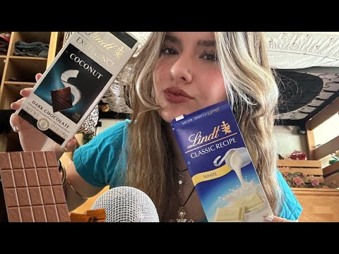 [ASMR] CHOCOLATE TAPPING+SCRATCHING🍫