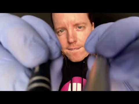 ASMR | Fast & Chaotic Cranial Nerve Exam (ft. @ASMR TACO)
