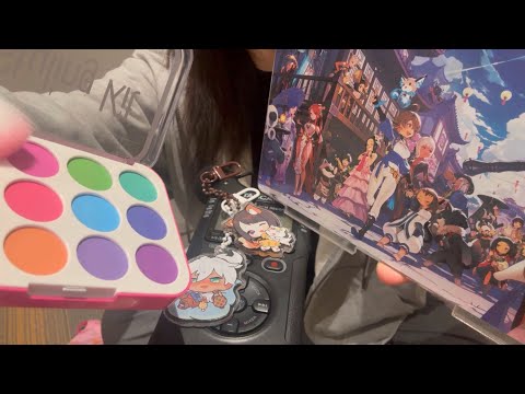 TRYING ASMR AT WORK 🤫 Fast tapping, scratching triggers 🕹️