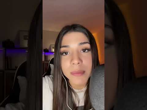 ASMR   Limpio tu carita 😊YT： Anny asmr ♥️ ♥️ #asmr #asmrfood #asmrslime #asmrcommunity #asmreating