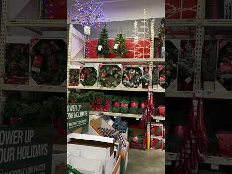 Christmas Decorations at Home Depot