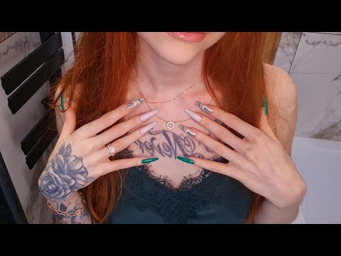 collarbone tapping asmr