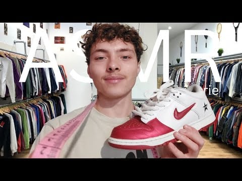 ASMR: Roleplay👟Vendeur d'outfit PREMIUM👟(mesure, vêtements,...)