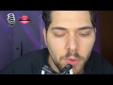 ASMR Français : BRUITS DE BOUCHE AVEC MES DOUBLE MICROS 👄🎙️