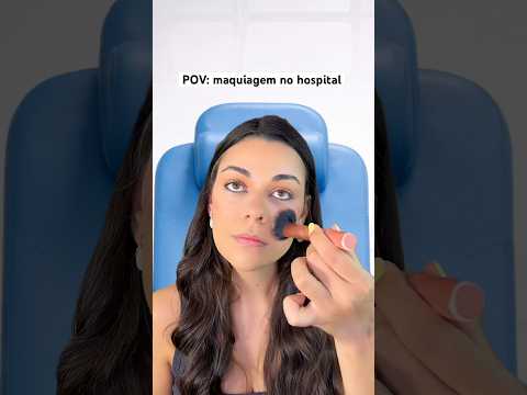 POV: maquiagem no hospital #asmr #humor #shorts #asmrbrasil