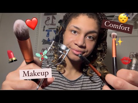 ASMR - Comfort & Makeup (Kayla)