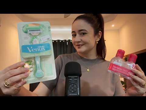ASMR: COMPRINHAS DE FARMÁCIA