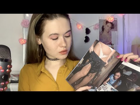 АСМР полуразборчивый шепот💞 Показываю и рассказываю 💦 ASMR Show and Tell