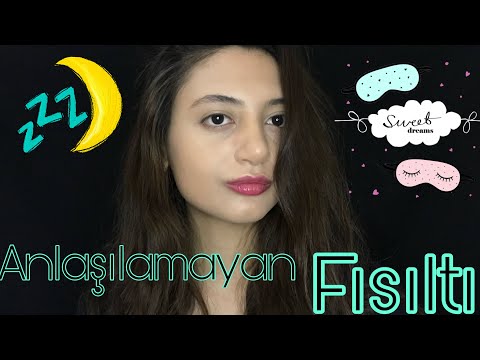 TÜRKÇE ASMR || KULAKTAN KULAĞA ANLAŞILAMAYAN FISILTI | INAUDIBLE WHISPERING 🤩