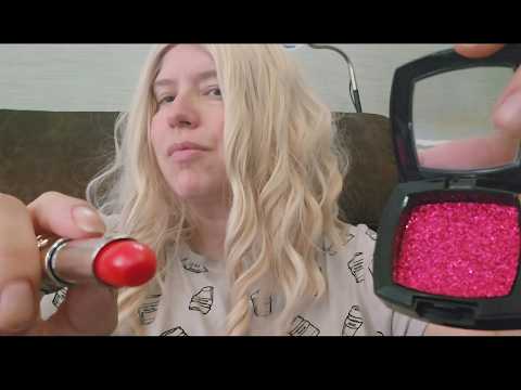 MOODY ASMR - You DONT want me to do your MAKE UP but I''m Doing it anyway ! ;)