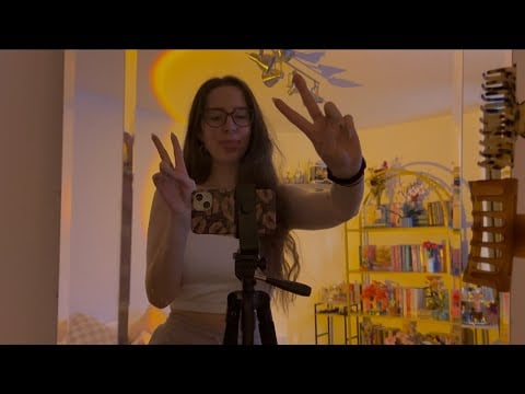 ASMR | lofi camera and mirror tapping 🍀 (soft spoken, whispered)