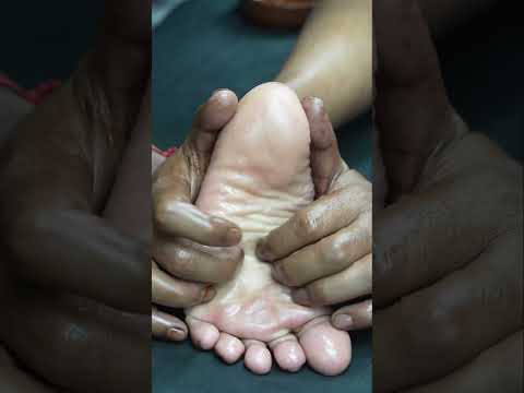 ASMR Brain Reset: Strong Hands Calf And Foot Massage For Deep Sleep & Relaxation #shorts