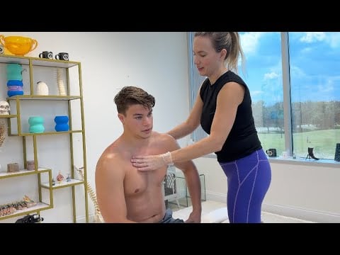 DEEP CLEAN * Muscle Gunk* Removal Performed by Female Chiropractor