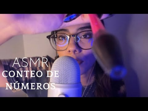 ASMR ☆ CONTANDO TUS LUNARES 🌑🤍 asmr conteo de números🤍 asmr relajante