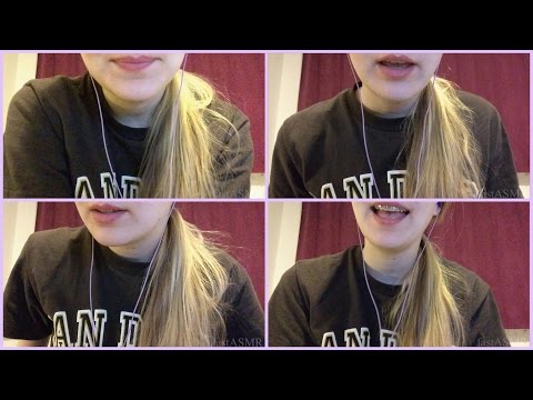 ASMR ♥ Close Up Ear to Ear Whisper (Spanish)