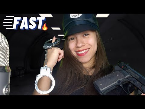 ASMR ROLEPLAY POLICIAL Prendendo Sua Insônia - Fast and Aggressive