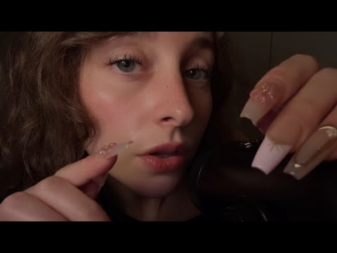 ASMR the clickiest trigger words (close hand movements)