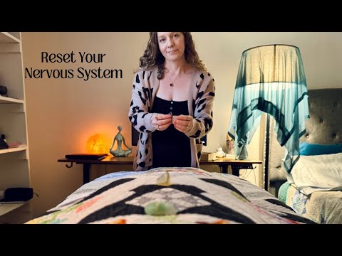 Nervous System Reset 😌 ASMR Reiki & Full Body Massage | Gentle Explanations & Guided Relaxation