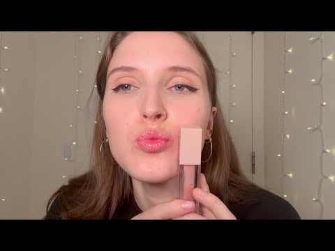 ASMR Trying on Lipsticks (& giving you little kisses)
