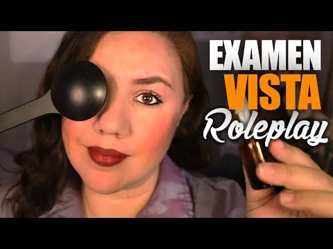 ASMR Examen de la VISTA COMPLETO Roleplay
