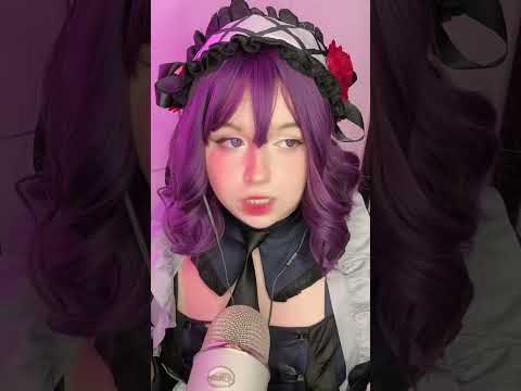 Marin aprendendo a fazer asmr #asmr #cosplay #roleplay #anime